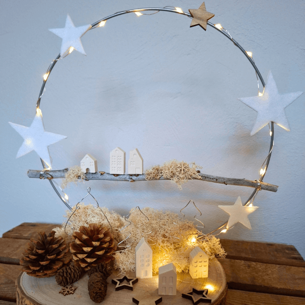 Kerstworkshop Scandinavisch winterdorpje - Afbeelding 2
